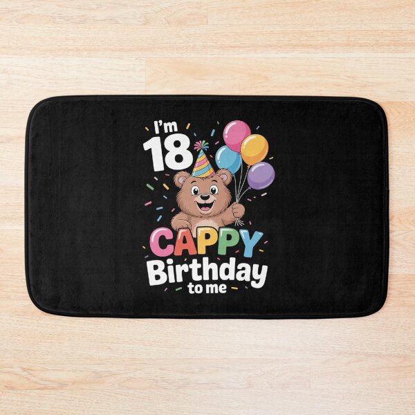 Item preview, 18th Birthday Cool Capybara Lover Cappy Birthday 18 Years designed and sold by joyouartArt.