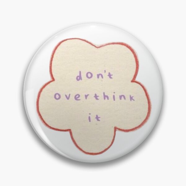 Item preview, don't overthink it designed and sold by TSGDesign.