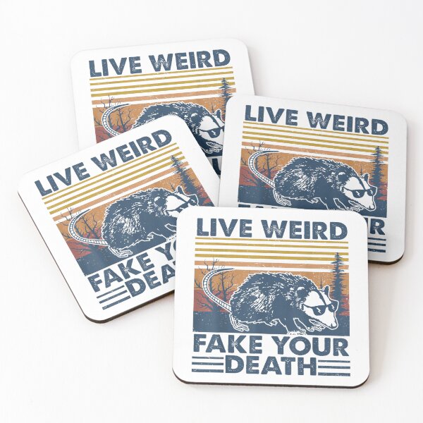 Item preview, Opossum Live Weird Fake Your Death Vintage , Opossum Gift For Mom Dad Kids designed and sold by Opossum GIFT ★★★★★.