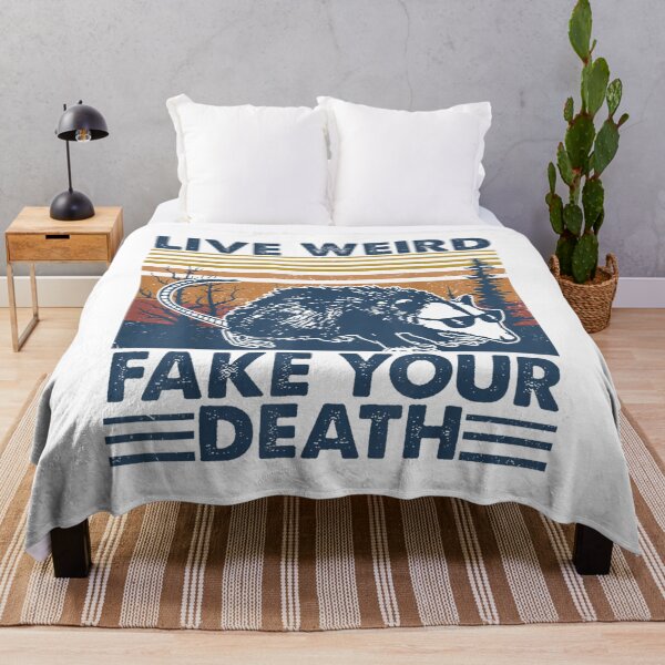 Item preview, Opossum Live Weird Fake Your Death Vintage , Opossum Gift For Mom Dad Kids designed and sold by Opossum GIFT ★★★★★.
