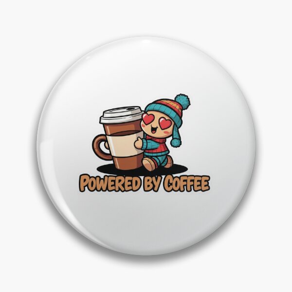 Item preview, Powered by Coffee designed and sold by LaughShiftThrd.