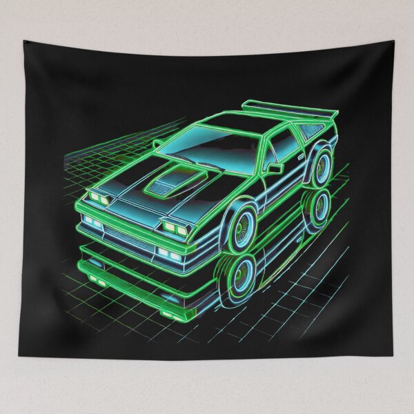 Item preview, retro concept car designed and sold by TEEJAMBOREE.