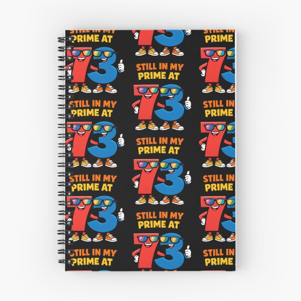 Aperçu de l'œuvre Toujours au sommet de ma forme à 73 ans ! Idée de design d'anniversaire mathématique amusant créée et vendue par TeeTimeTreasure.