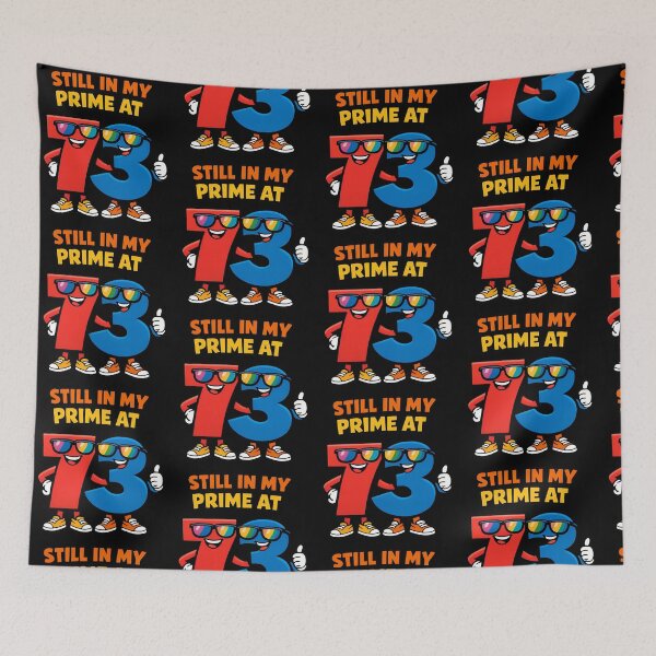 Item preview, Still In My Prime At 73 Funny Math Birthday Design designed and sold by TeeTimeTreasure.