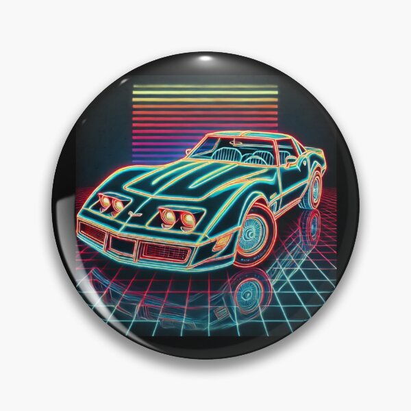 Item preview, retro concept car designed and sold by TEEJAMBOREE.
