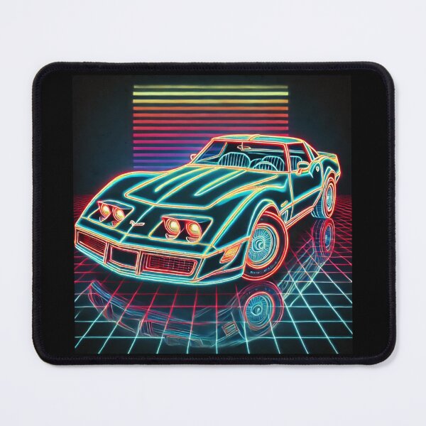 Item preview, retro concept car designed and sold by TEEJAMBOREE.