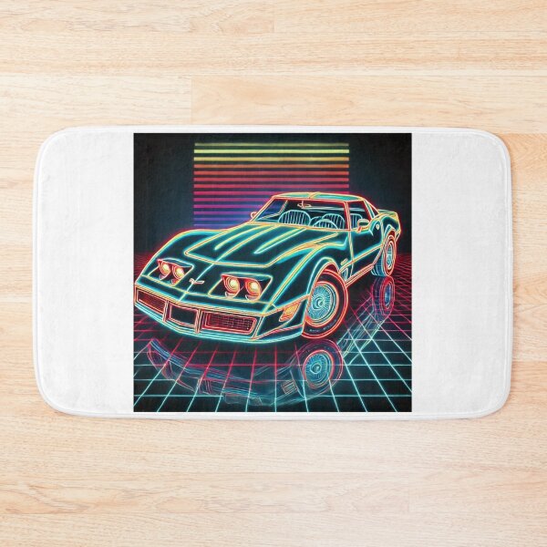 Item preview, retro concept car designed and sold by TEEJAMBOREE.