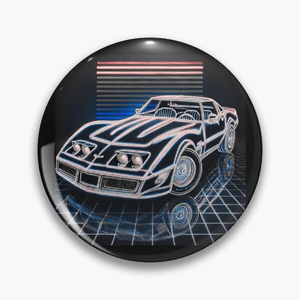 Item preview, retro concept car designed and sold by TEEJAMBOREE.