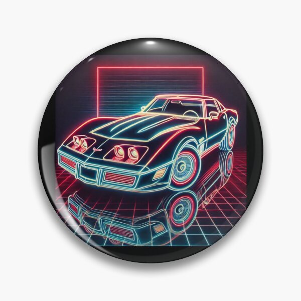Item preview, retro concept car designed and sold by TEEJAMBOREE.