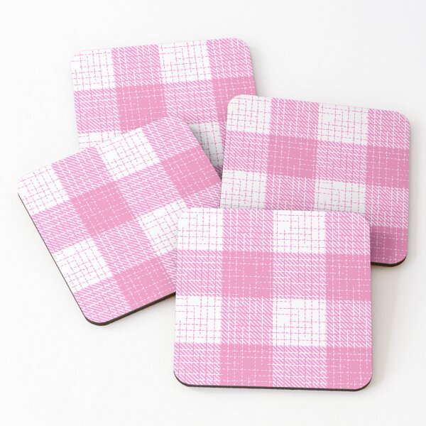 Item preview,  Pink And White Crosshatch Plaid Gingham Design  designed and sold by PatternTitan.
