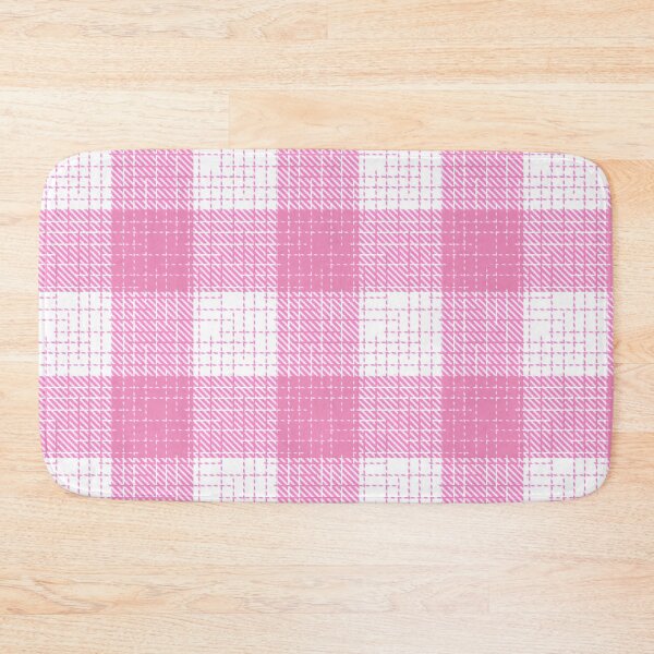 Item preview,  Pink And White Crosshatch Plaid Gingham Design  designed and sold by PatternTitan.