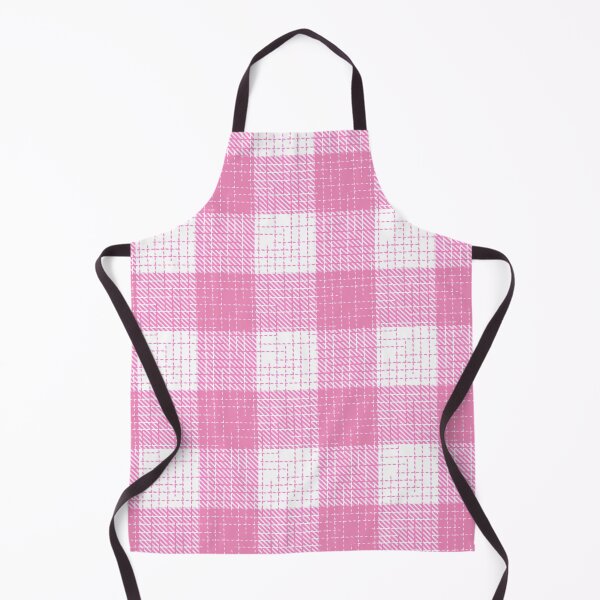 Item preview, Pink And White Crosshatch Plaid Gingham Design designed and sold by PatternTitan.