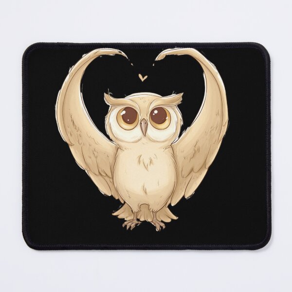 Item preview, Cute Owl in love designed and sold by MendaciousMina.