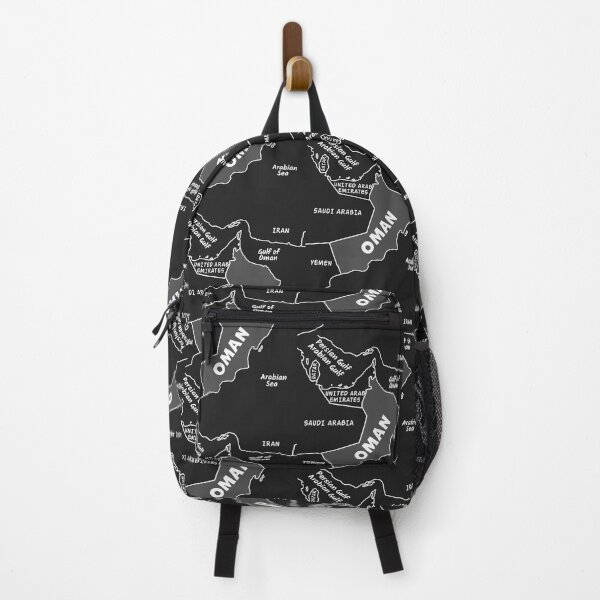 Item preview, Oman Map Minimalist Line Art - Arabian Peninsula Geography designed and sold by mashmosh.