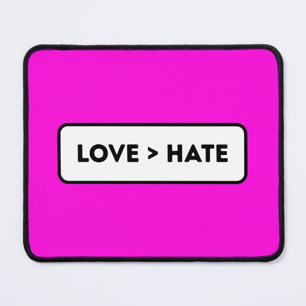 Item preview, LOVE>HATE designed and sold by wheelhouse-arts.