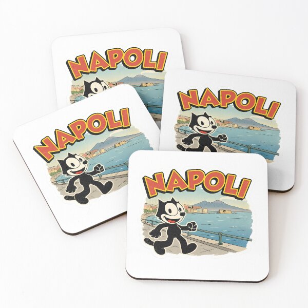 Item preview, FELIX CAT WALKING ON THE NAPLES SEASIDE designed and sold by infinitearte.