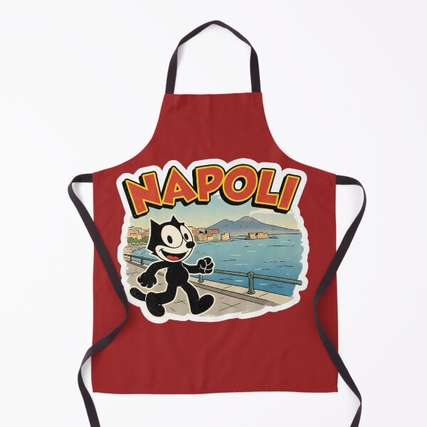 Item preview, FELIX CAT WALKING ON THE NAPLES SEASIDE designed and sold by infinitearte.