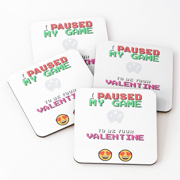 Item preview, I Paused My Game To Be Your Valentine - Retro Pixel Art Gamer designed and sold by DreamSpaceCon.