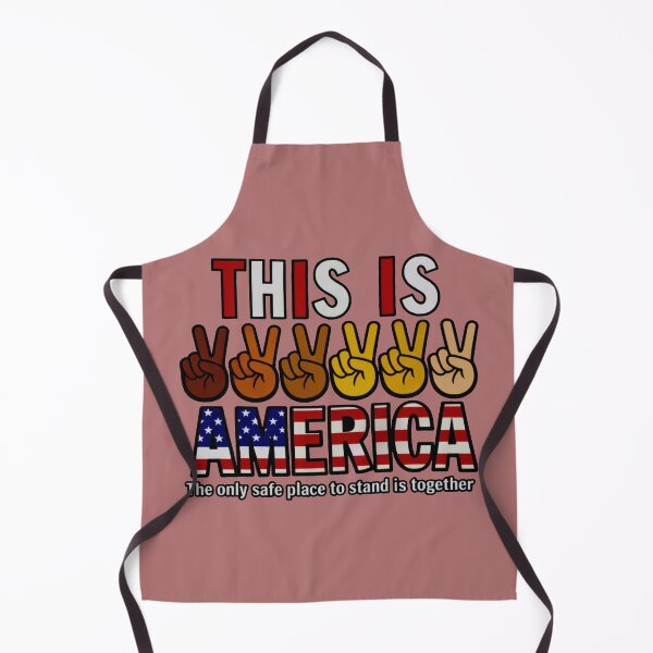 Item preview, This Is America Unity Peace Hands Inclusive T-Shirt designed and sold by PSYNOVA.