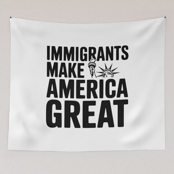 Item preview, Immigrants Make America Great designed and sold by Frank Ring.