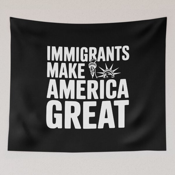 Item preview, Immigrants Make America Great designed and sold by Frank Ring.