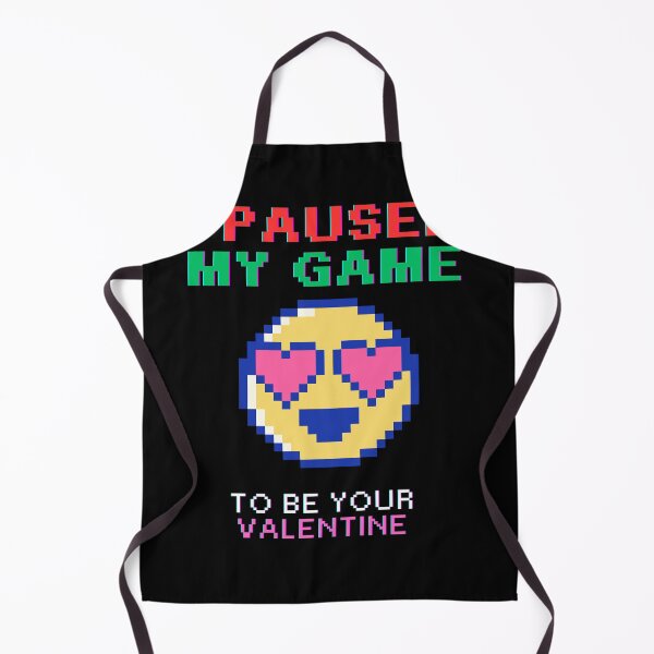 Item preview, I Paused My Game To Be Your Valentine - Retro Pixel Art Gamer designed and sold by DreamSpaceCon.