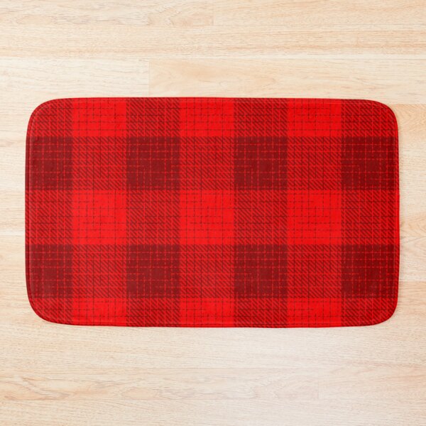 Item preview, Red and Maroon Crosshatch Plaid Gingham Design  designed and sold by PatternTitan.