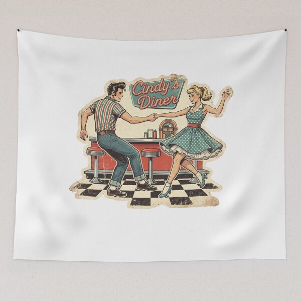 Item preview, Dancing Couple designed and sold by VintageGrooveFM.