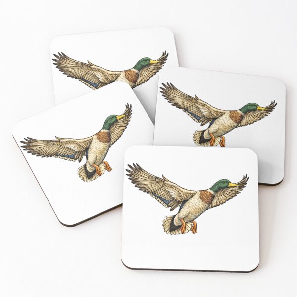 Item preview, Embroidered-Style Mallard Duck  designed and sold by TJT-GRAPHIX.