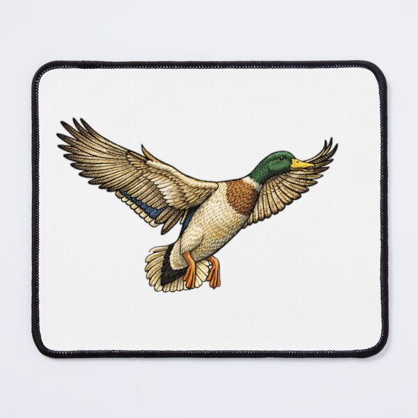 Item preview, Embroidered-Style Mallard Duck  designed and sold by TJT-GRAPHIX.