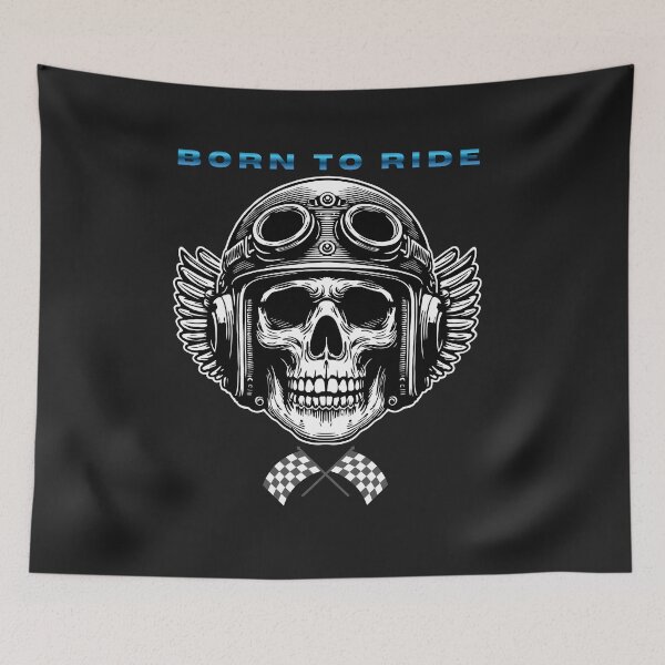 Item preview, Two Wheels, One Passion – Biker Quote designed and sold by FullerMagic.