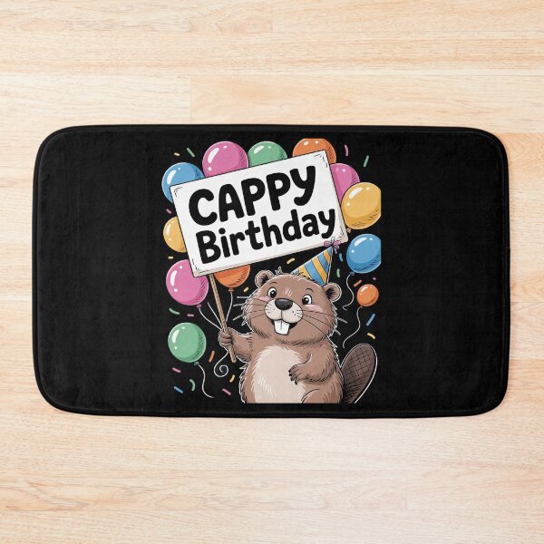 Item preview, Cappy Birthday Cappy Barra Capybara Birthday designed and sold by angolinnArt.