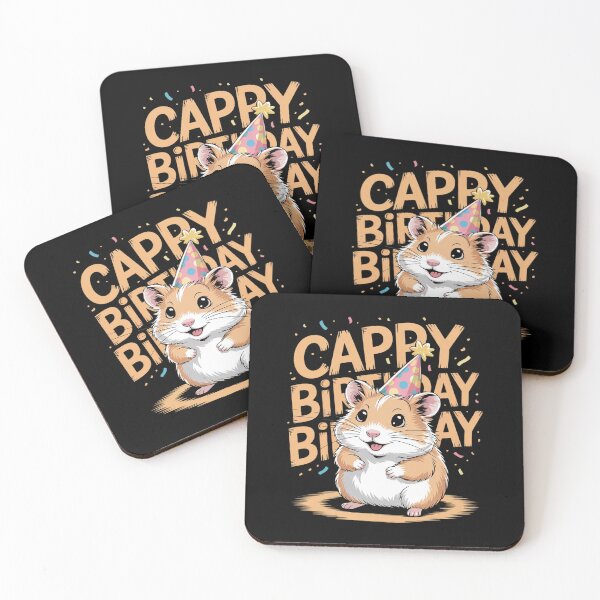 Item preview, Cappy Birthday Capybara Happy Birthday designed and sold by joyouartArt.