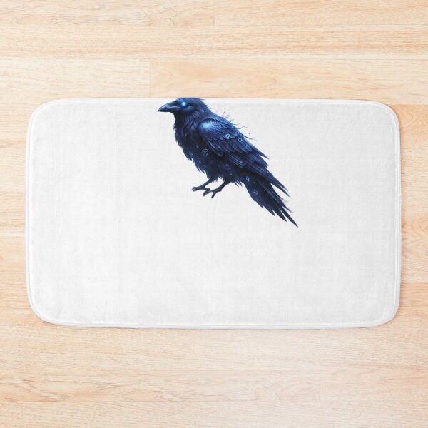 Item preview, Phantom Raven on Moonlit Tower – Dark Fantasy Wildlife designed and sold by NeoTeeFusion.