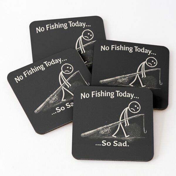 Item preview, No Fishing Today So Sad designed and sold by VibeOffline Studio.