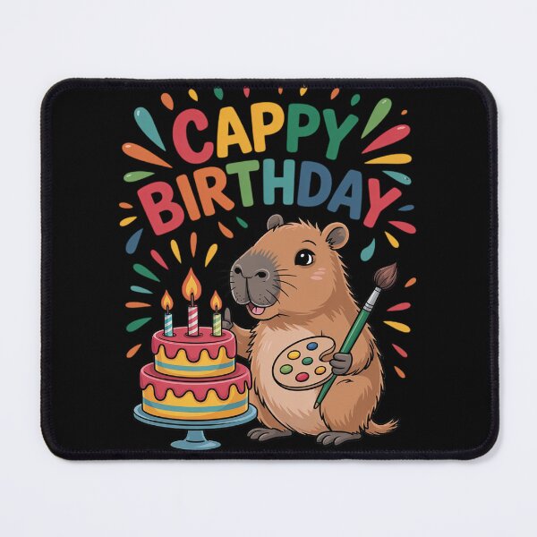Item preview, Cappy Birthday Capybara Lovers Girl Boy Happy Birthday Party 1 designed and sold by joyouartArt.