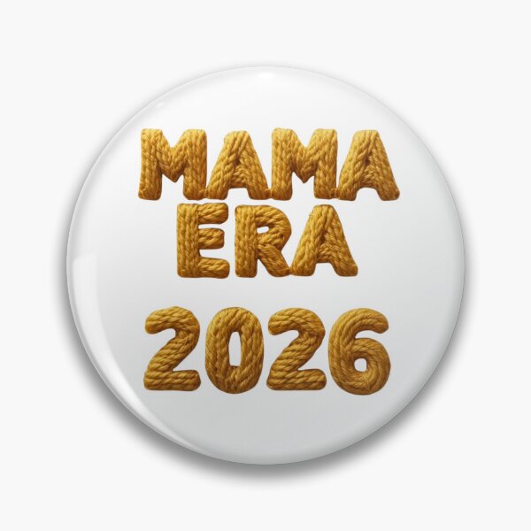Item preview, Mama Era 2026 – Knitted Yarn Typography | New Mom Gift Sticker & T-Shirt Design designed and sold by SinghDesignHub.