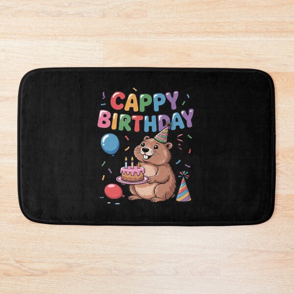 Item preview, Cappy Birthday Capybara Lovers Girl Boy Happy Birthday Party 12 designed and sold by angolinnArt.