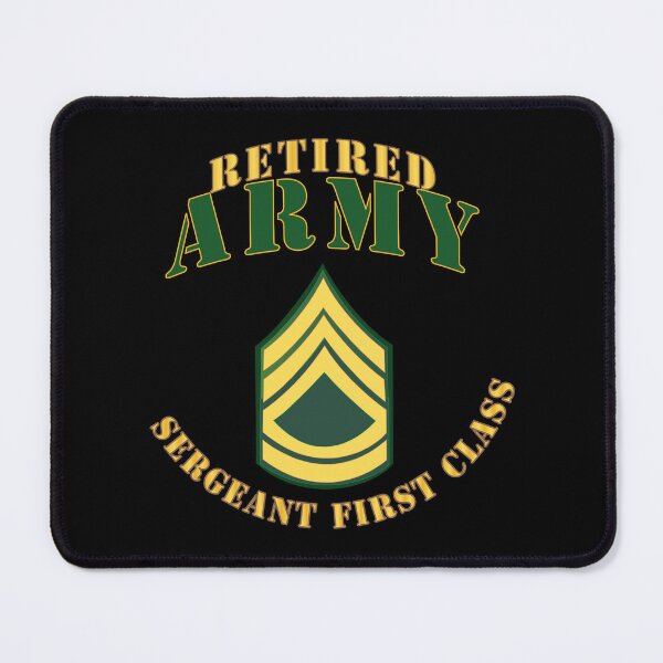 Item preview, Army - ARMY - SFC - Retired designed and sold by Military Insignia Products.
