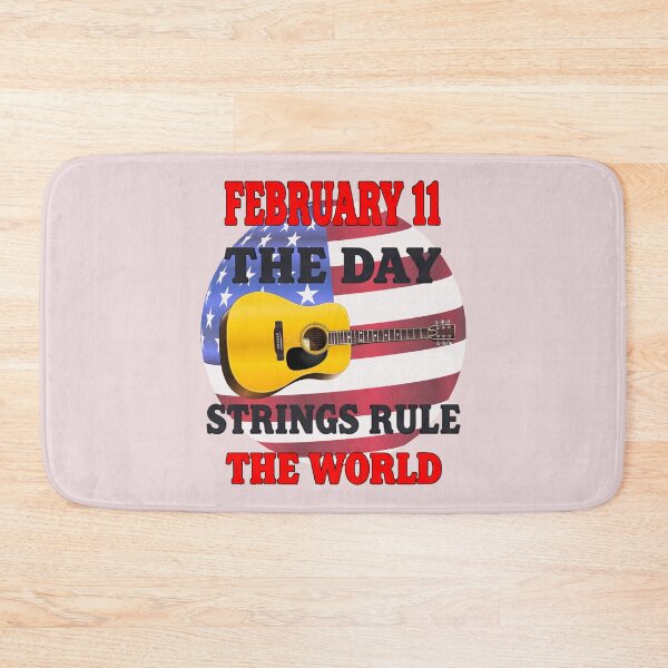 Item preview, The World is Ruled by Strings - National Guitar Day designed and sold by Art-Arcade6.