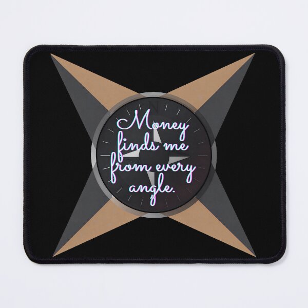 Item preview, Money Attraction Manifestation Quote Design designed and sold by Adappai.