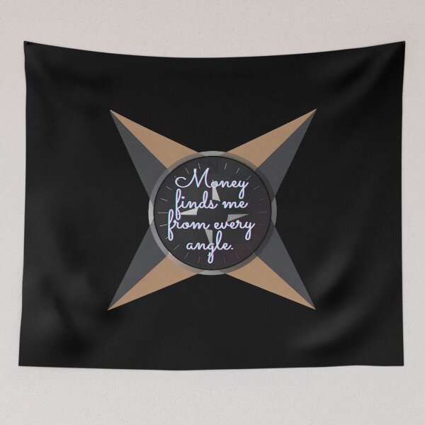 Item preview, Money Attraction Manifestation Quote Design designed and sold by Adappai.