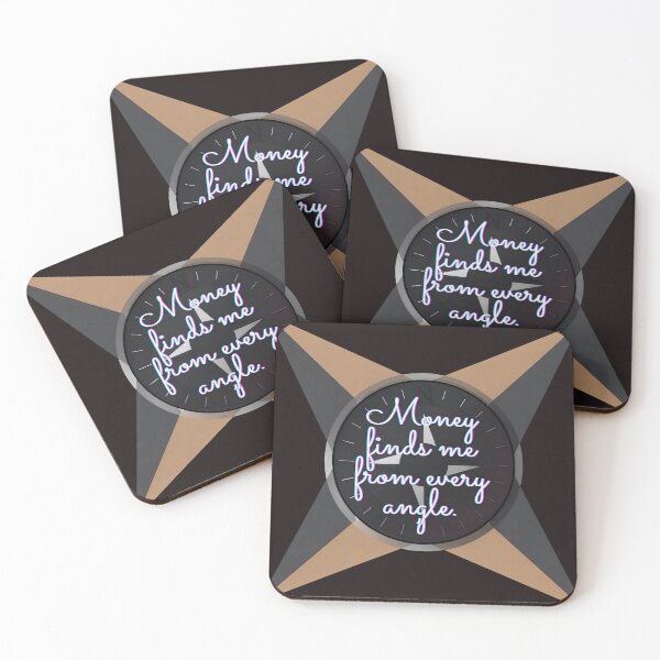 Item preview, Money Attraction Manifestation Quote Design designed and sold by Adappai.
