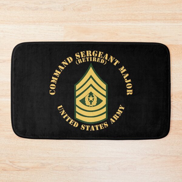 Item preview, Army - Command Sergeant Major - CSM - Retired - Flat X 300 designed and sold by Military Insignia Products.