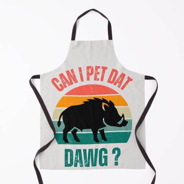 Item preview, Can I Pet That Dog Funny Design For Animal Lovers Funny Wild Boar designed and sold by erozzz.