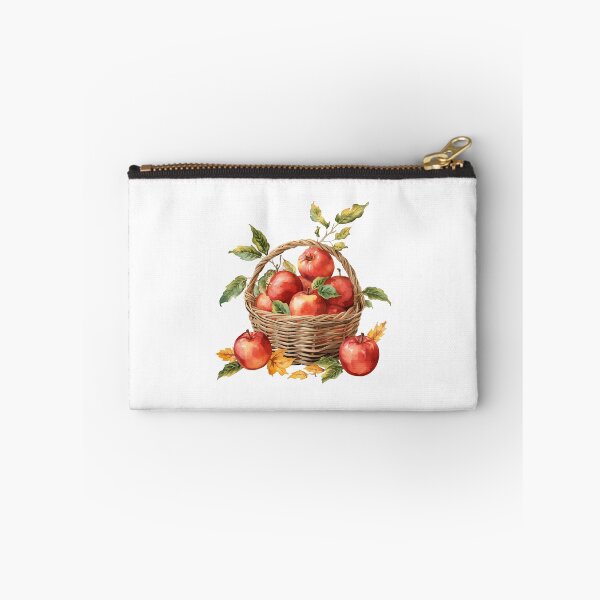 Item preview, Watercolor Apple Basket  designed and sold by silviaol.