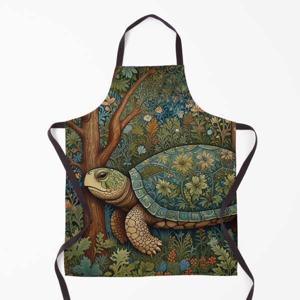 Item preview, Elegant vintage turtle boho woodland botanical designed and sold by hollycooper.