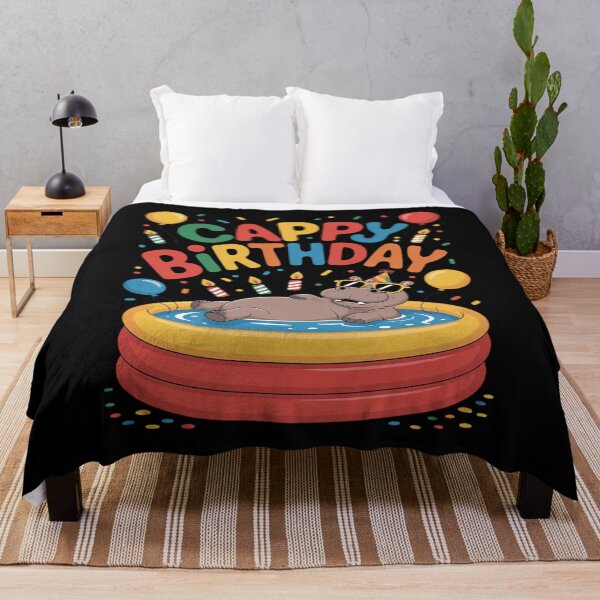 Item preview, Cappy Birthday Capybara Lovers Girl Boy Happy Birthday Party T designed and sold by joyouartArt.