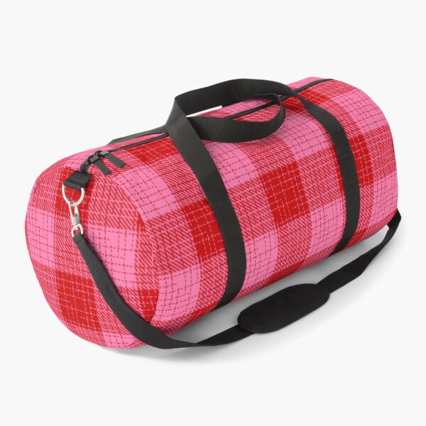 Item preview, Red and Pink Crosshatch Plaid Gingham Design designed and sold by PatternTitan.