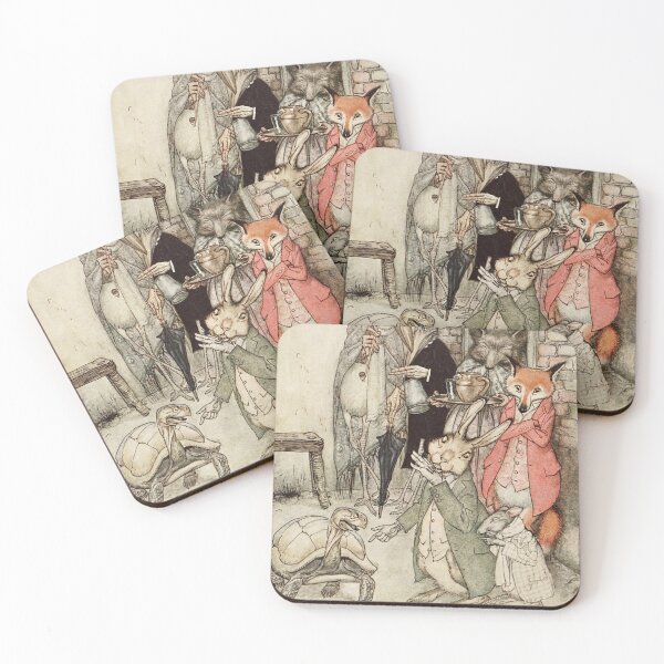 Item preview, Arthur Rackham - Aesop's Fables 1912 - Hare & the Tortoise designed and sold by Grand Illusions.